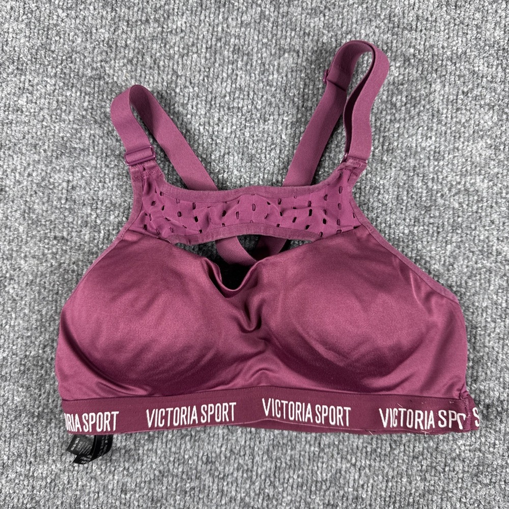 Victoria's Secret Maroon‎  Solid 32B Incredible Lightweight Max Sport Bra VS!!